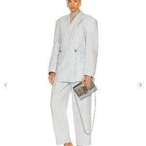 BOYY TWO TONE LEATHER BAG CLUTCH